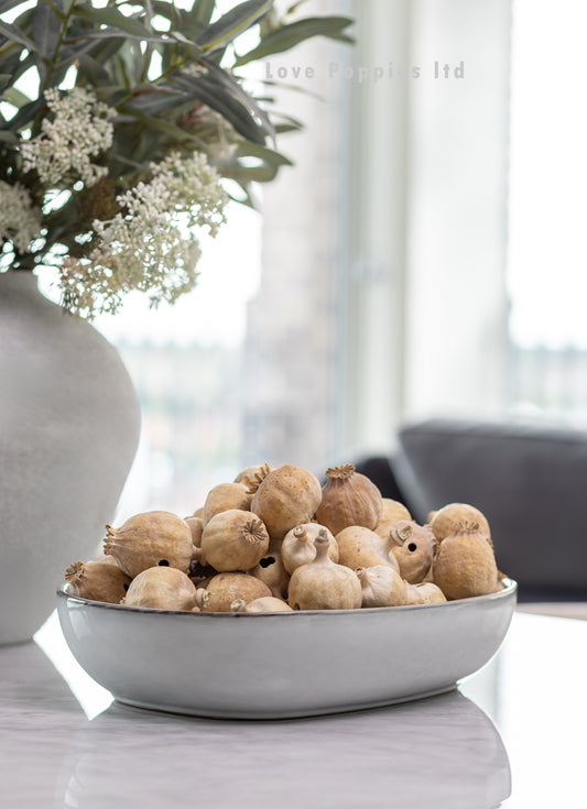 Hungarian Dried Poppy Pods - Seedless - Weight Approx 250g